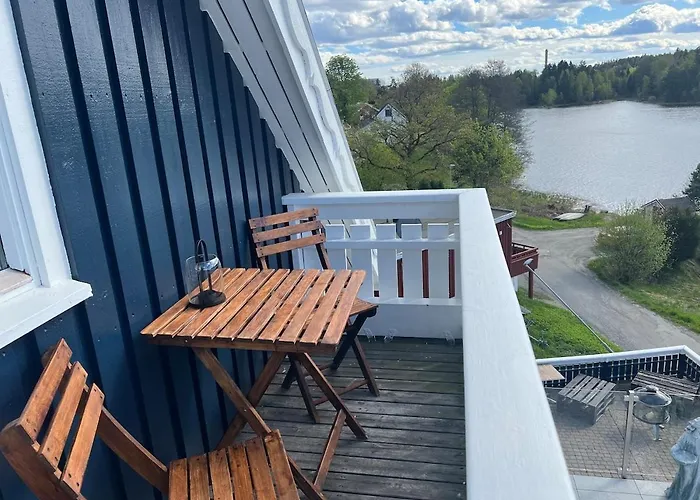 Loft By Water Lake, Central, 5 Min From E6 * Moss